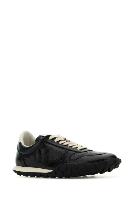 JIL SANDER Sleek Leather Sneakers for Men