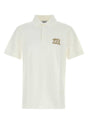 BURBERRY Classic White Pique Polo Shirt for Men