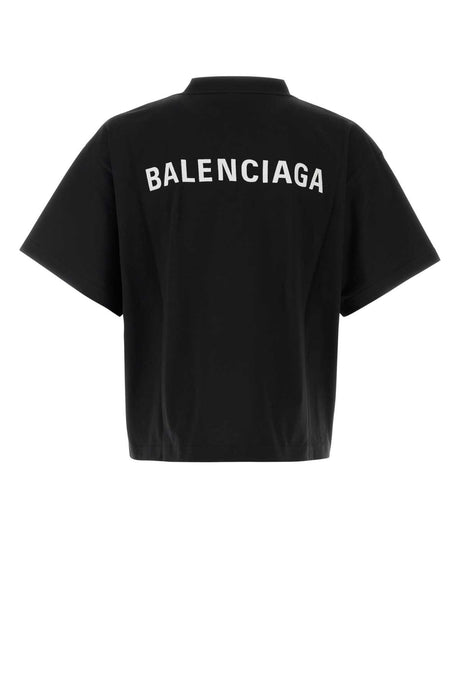 BALENCIAGA Unisex Mini Cropped T-Shirt