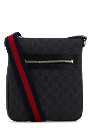 GUCCI Mini GG Supreme Fabric Crossbody Handbag