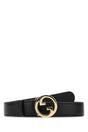 GUCCI Sleek 3 cm Leather Belt for Women