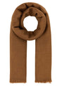 GUCCI Caramel Wool Blend Scarf - 125 cm x 125 cm