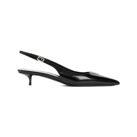 SAINT LAURENT Quarida Mini Pump - Stylish Leather Elegance