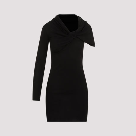 SAINT LAURENT Chic Viscose Mini Dress for FW23