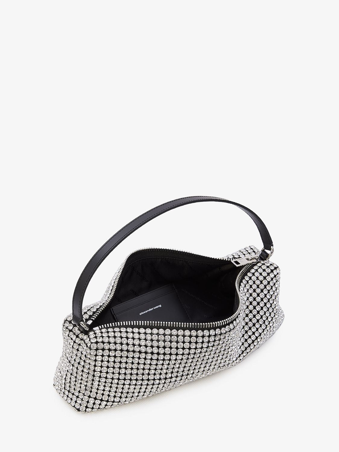 ALEXANDER WANG Sparkling Crystal Mesh Handbag