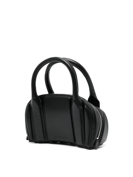 ALEXANDER WANG Rock Chic Mini Leather Shoulder Bag - 23x14x8 cm