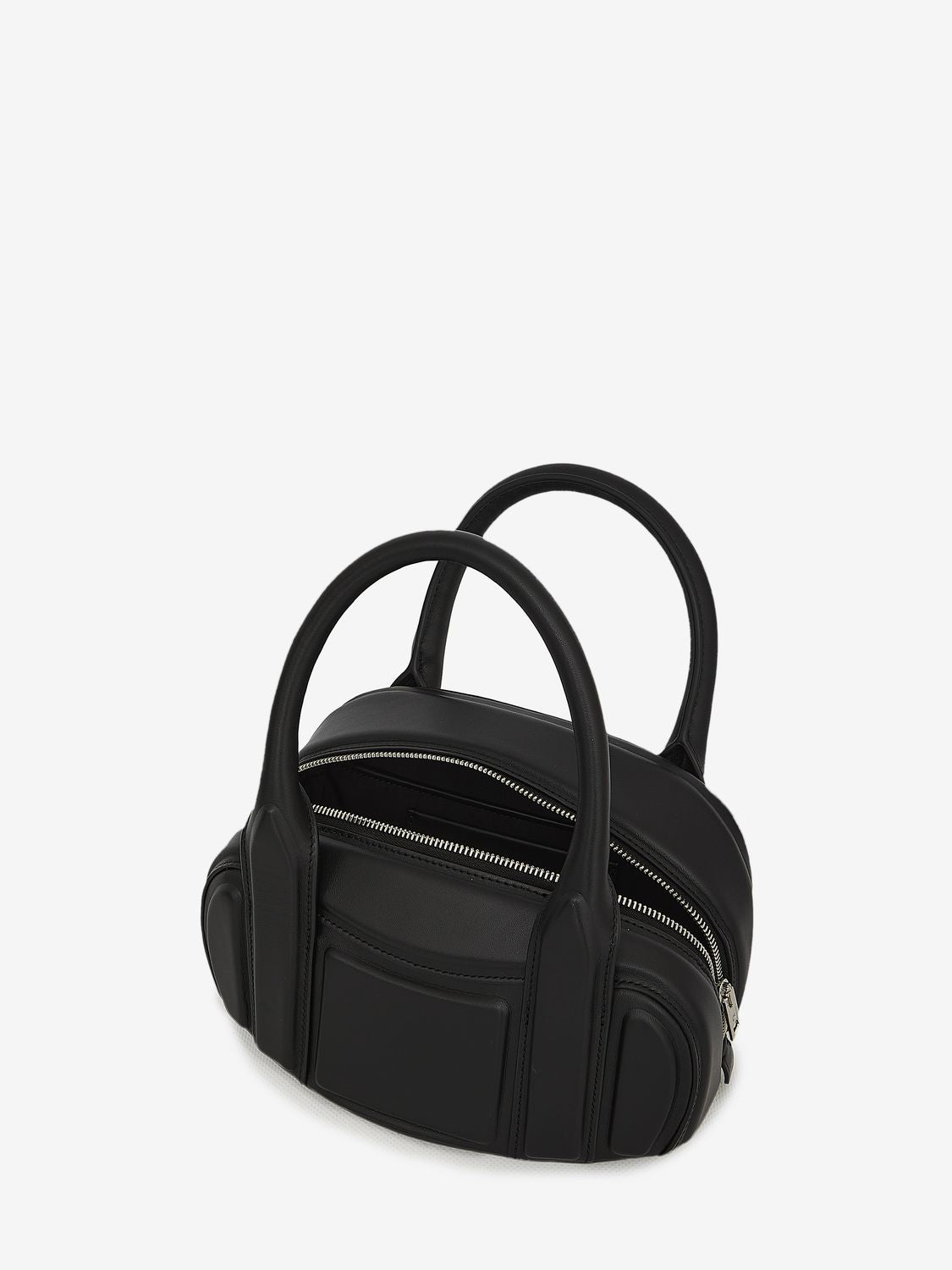 ALEXANDER WANG Chic Black Lamb Nappa Mini Shoulder Bag for Women SS24