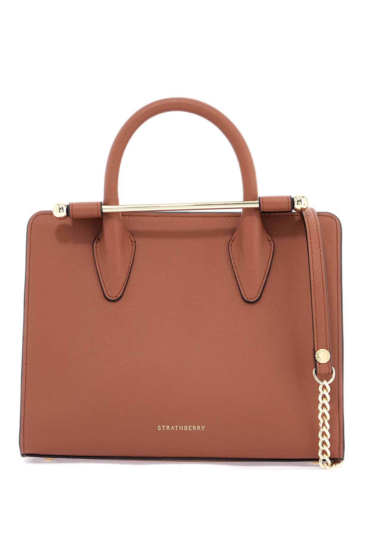 STRATHBERRY Mini Tote Handbag with Removable Shoulder Strap