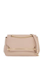 STRATHBERRY Mini Horizontal Handbag in Oat with Gold Metal Detail