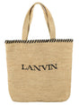 Lanvin Sleek Mini Black Messenger Bag for Men