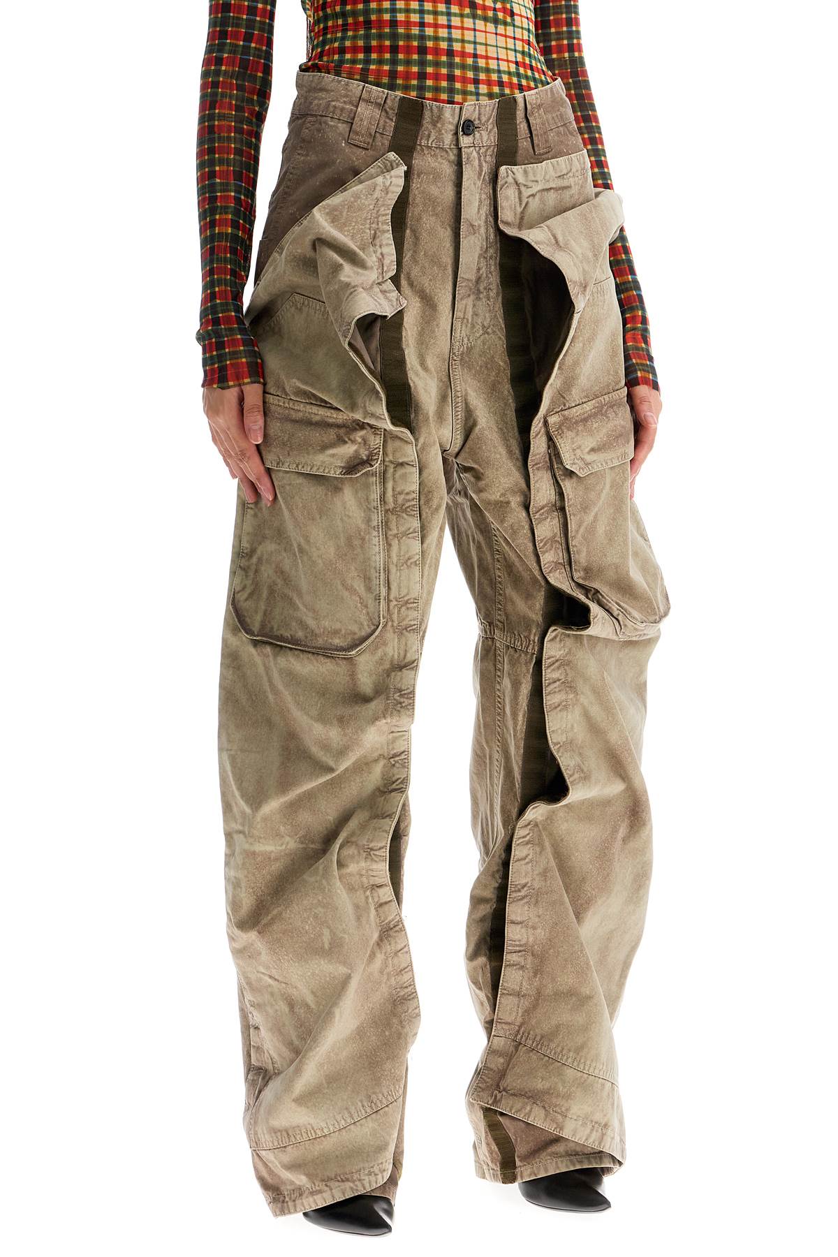 Y/PROJECT Customizable Cargo Pants with Straight Fit - XS