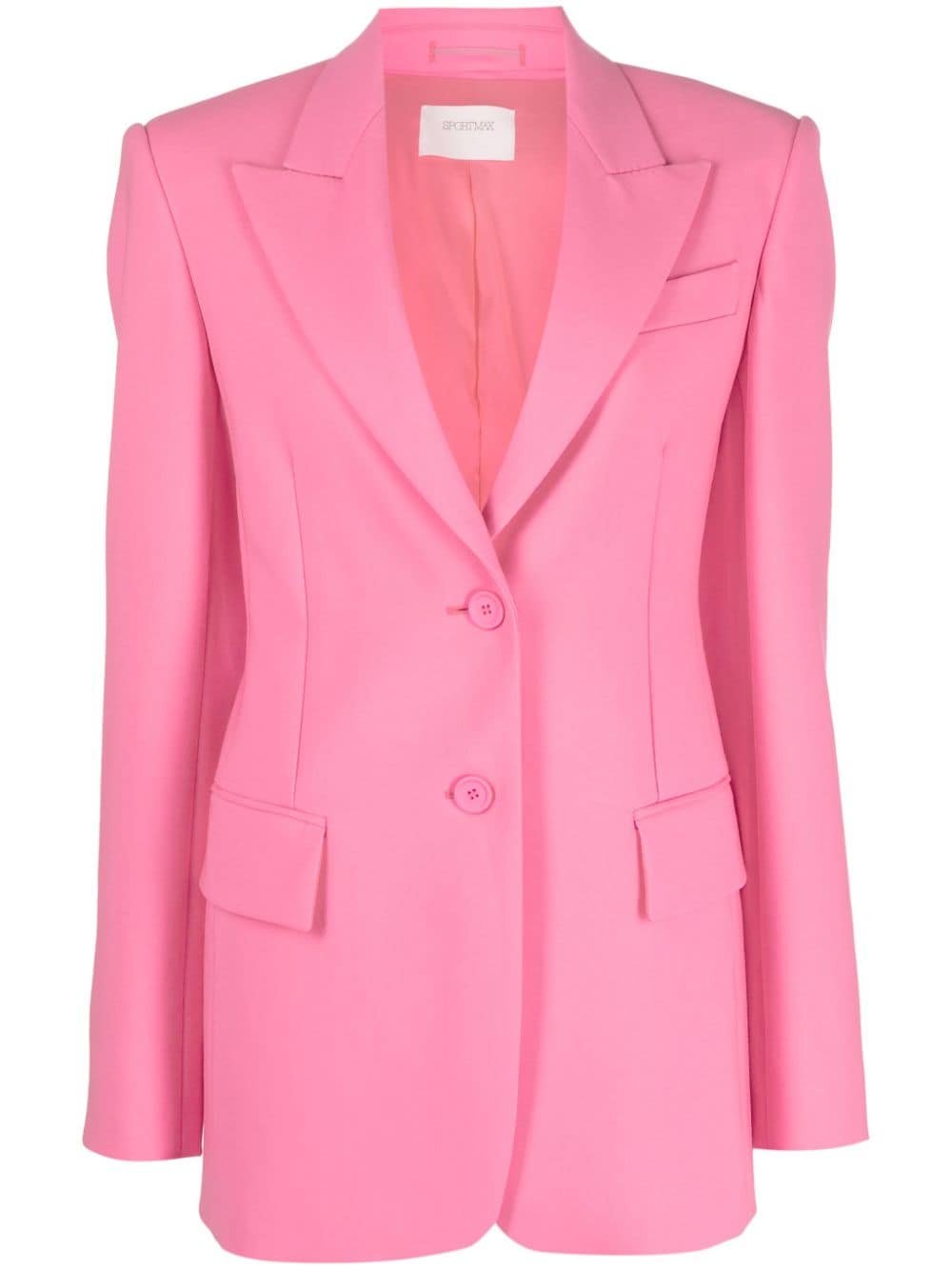 Áo khoác dài màu hồng Bubblegum dành cho nữ