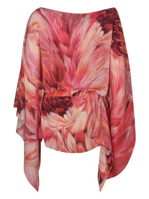 Roberto Cavalli Elegant Mini Pink Shirt for Women