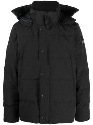 CANADA GOOSE Hooded Down Jacket for Men - Slim Fit Design