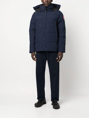 CANADA GOOSE Navy Wyndham Parka Jacket for Men - FW23 Collection