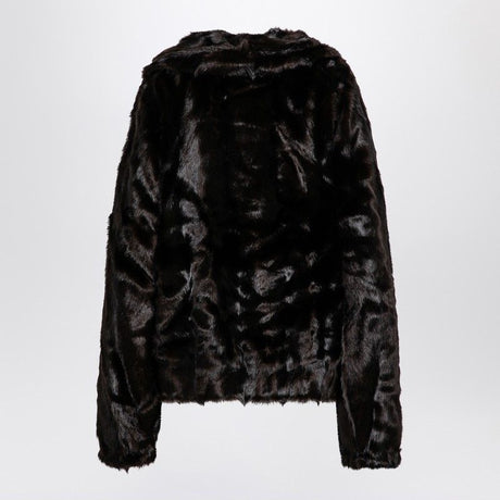 THE GARMENT DIXIE BROWN FAUX FUR Jacket