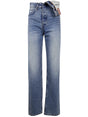 Y/PROJECT Asymmetric Cut Jeans for Women - FW24