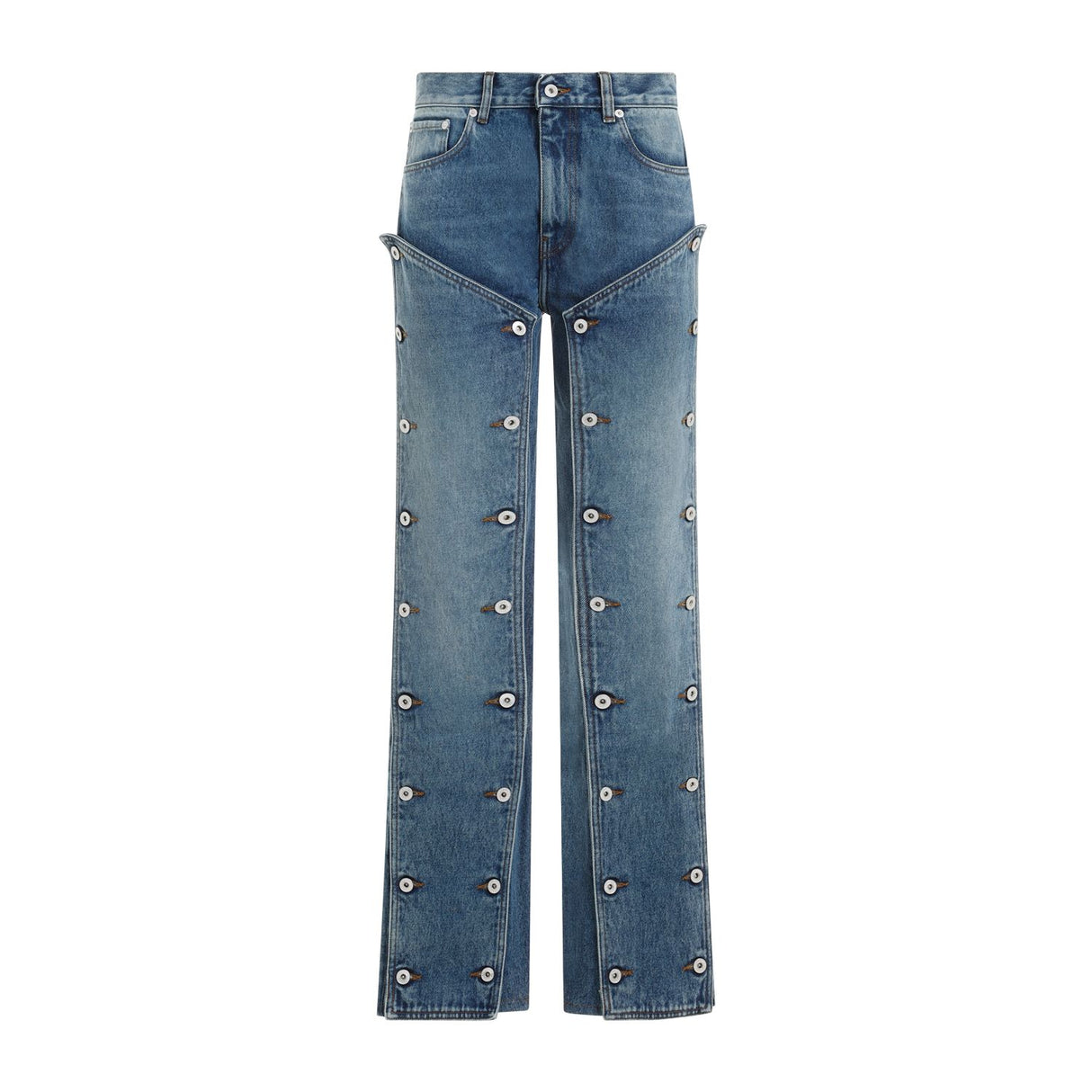Y/PROJECT EVERGREEN SNAP OFF Quần Jeans