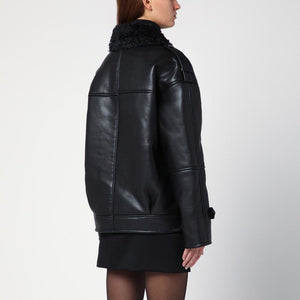 THE GARMENT Brooklyn Aviator Black Jacket for Women - FW24