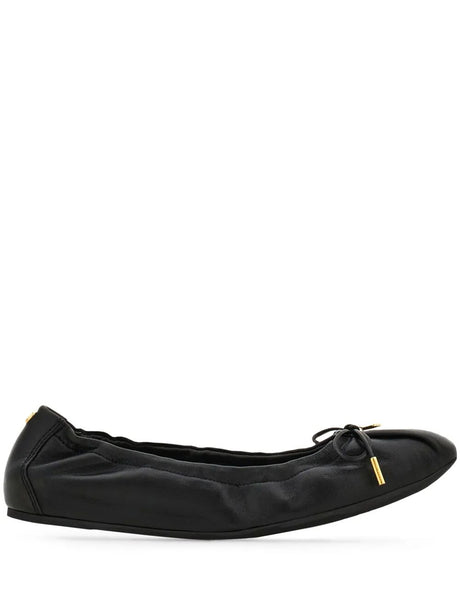 Ferragamo Elasticated Mini Ballet Flats