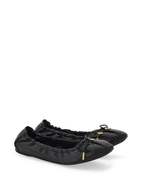 Ferragamo Elasticated Mini Ballet Flats