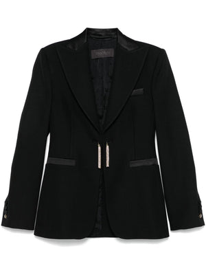 MAX MARA PIANOFORTE Elegant Wool Single-Breasted Jacket