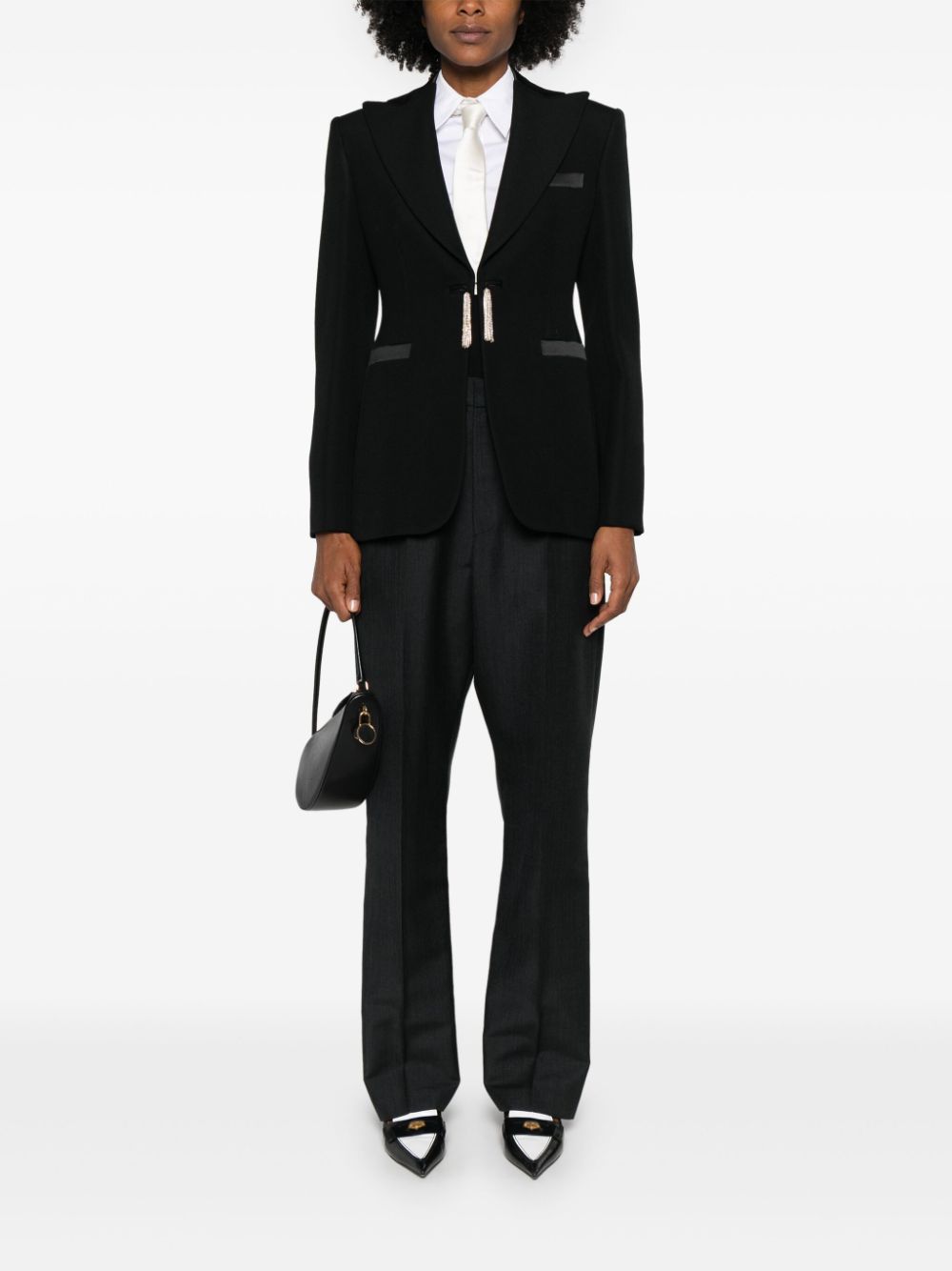 MAX MARA PIANOFORTE Elegant Wool Single-Breasted Jacket