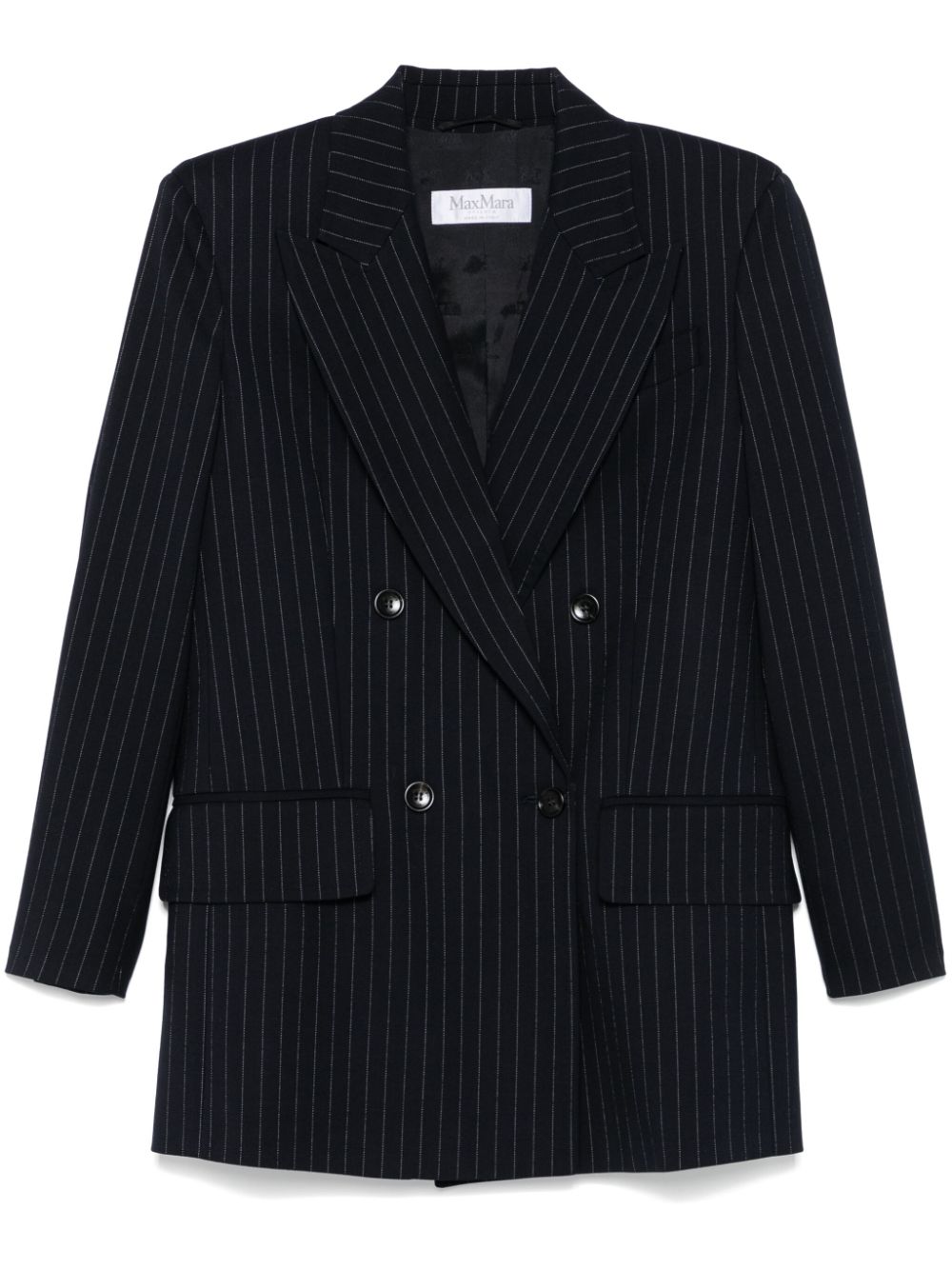 MAX MARA Women's Elegant Double-Breasted Wool Jacket