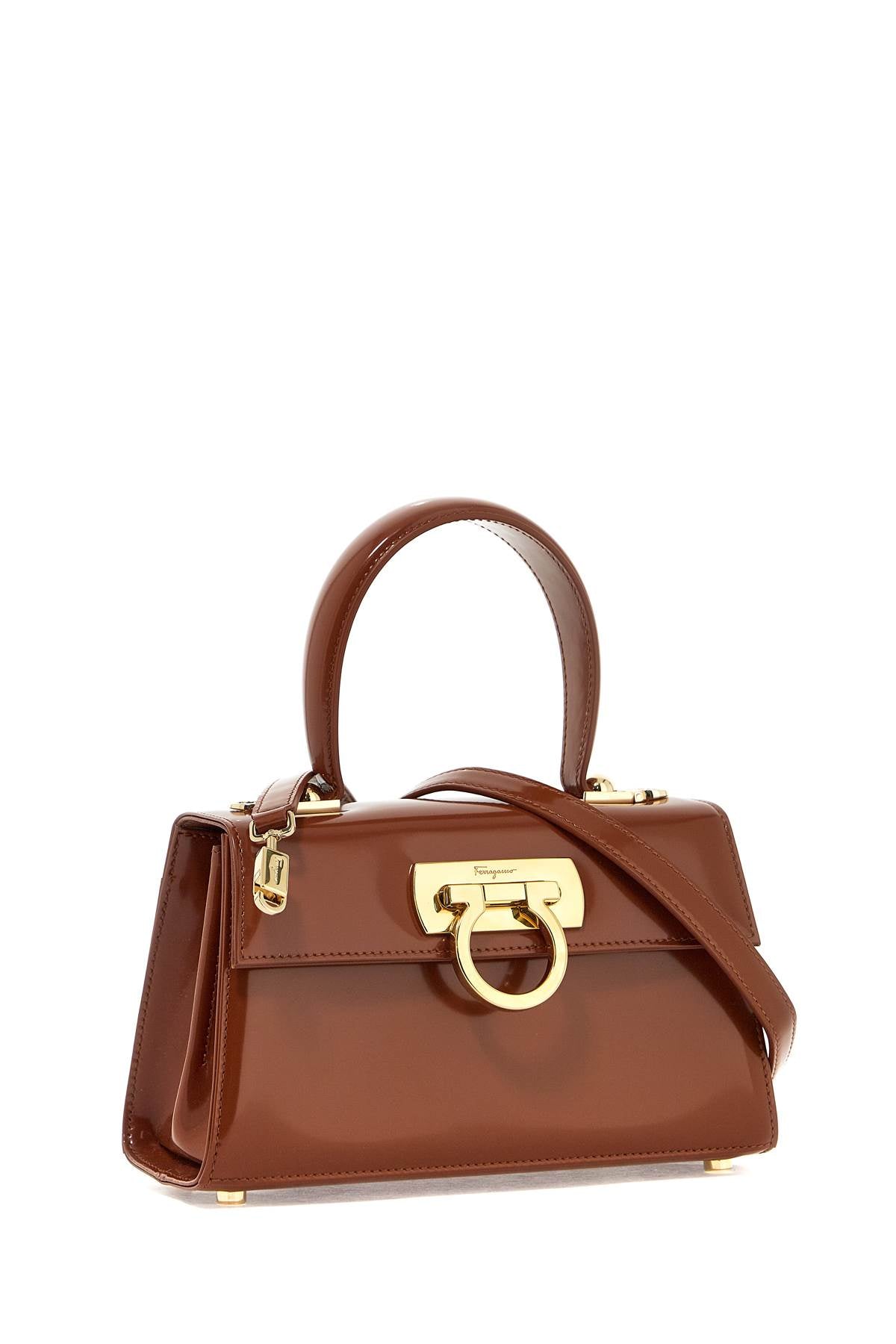 FERRAGAMO Sleek and Sophisticated Leather Handbag for Women