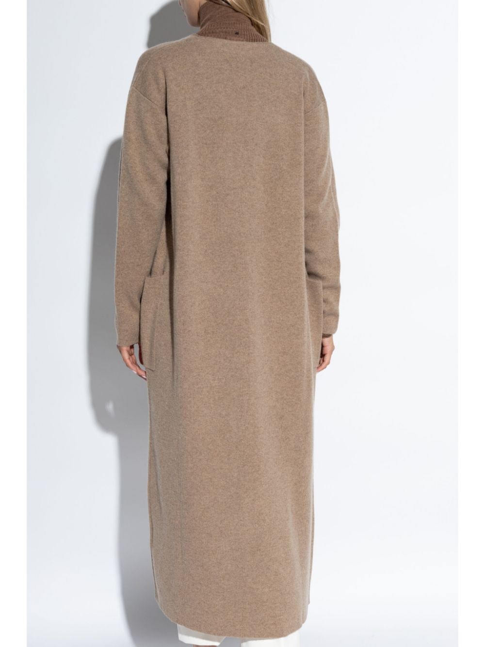 MAX MARA Luxurious Wool and Cashmere Long Cardigan