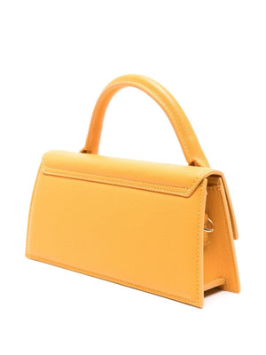 JACQUEMUS Long Handbag with Foldover Top and Magnetic Closure