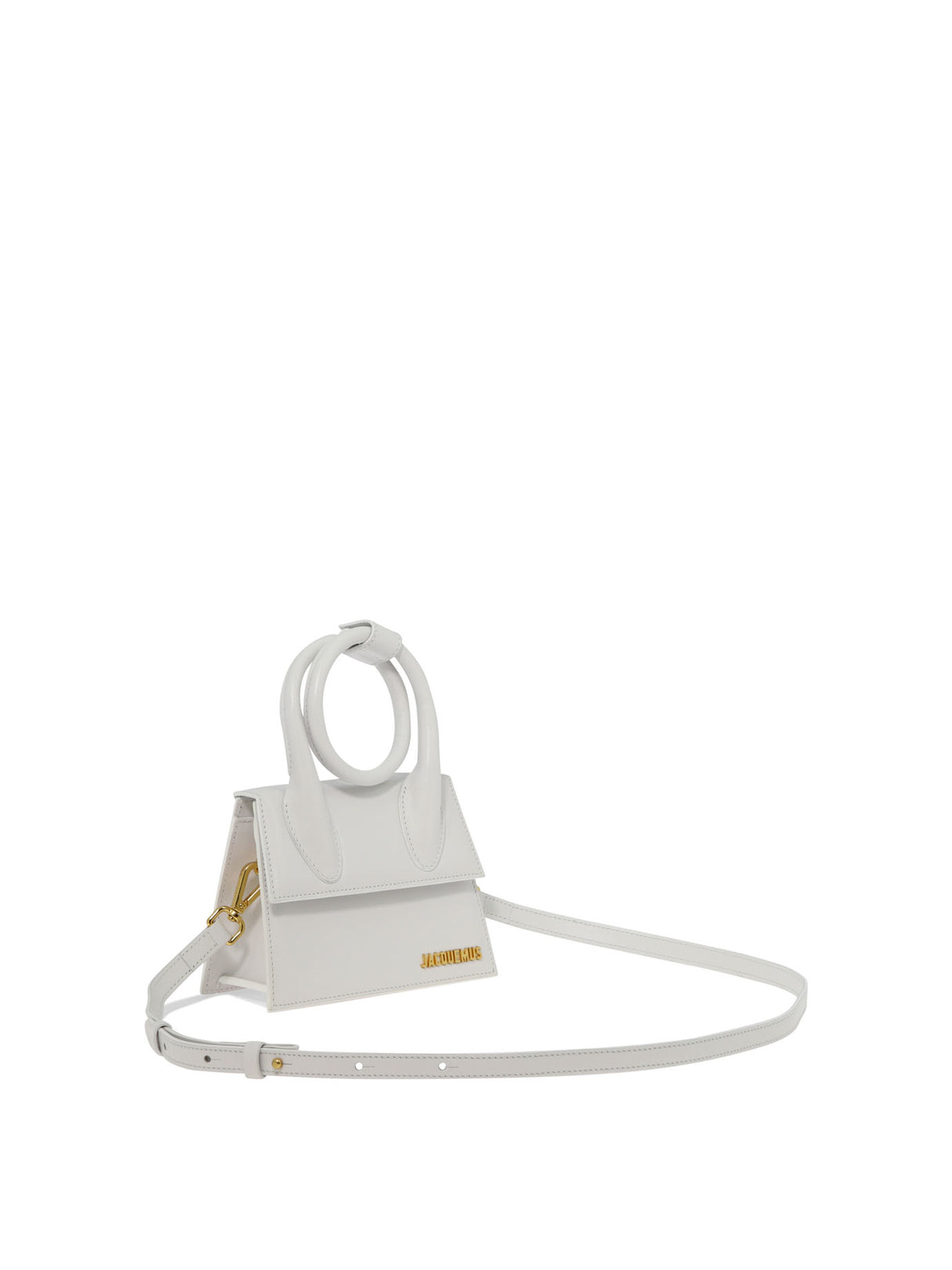JACQUEMUS Le Chiquito Noeud Carryover Handbag - White