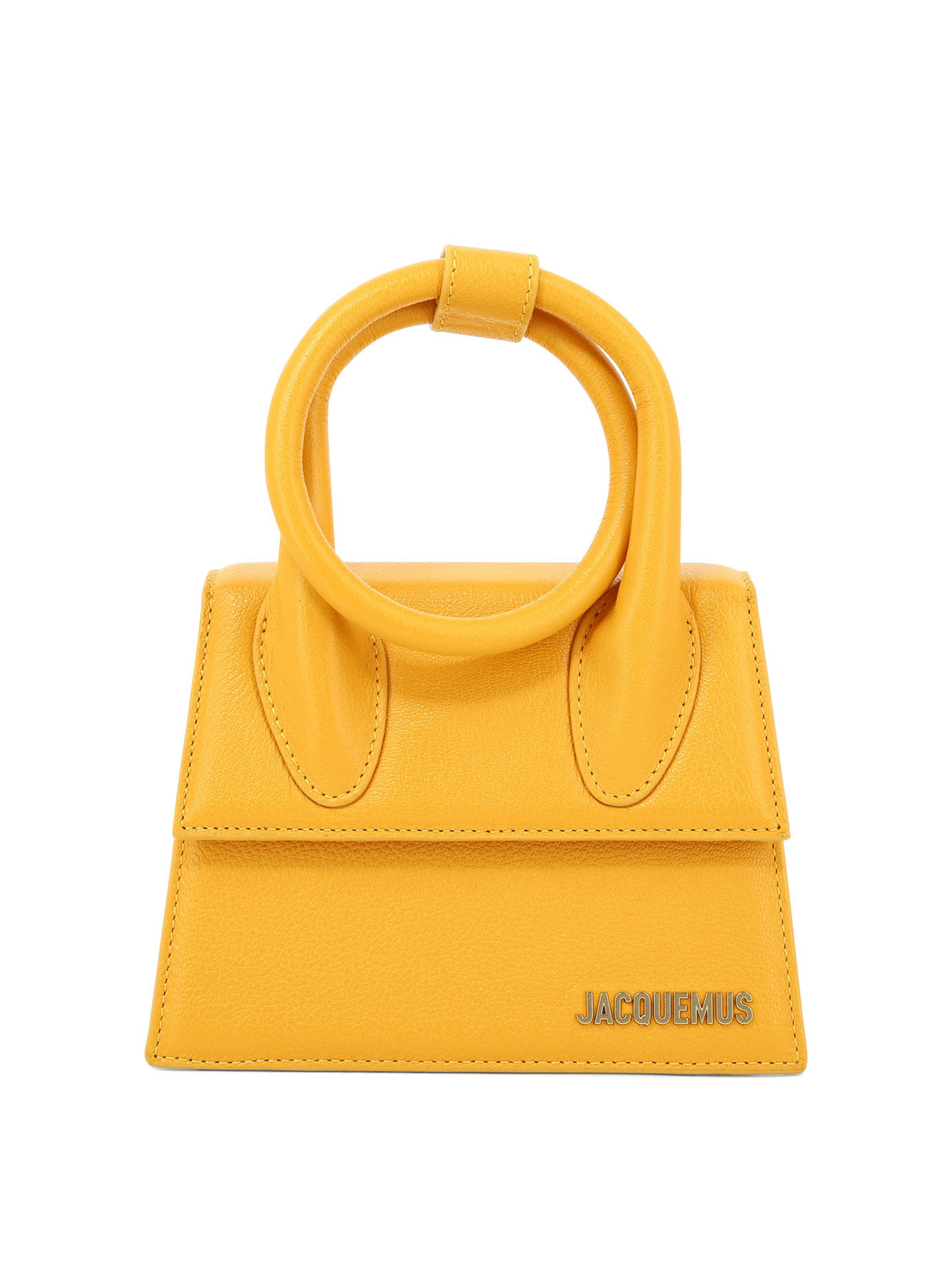 Túi xách dành cho phụ nữ màu da cam với quai đeo top-handle