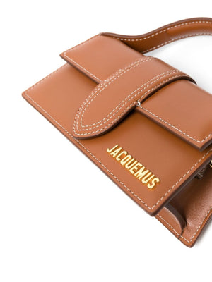 JACQUEMUS Chic Mini Bambino Leather Crossbody Bag