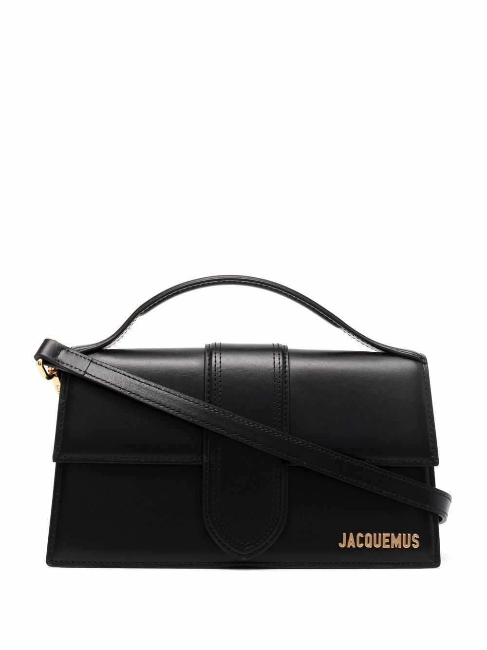 JACQUEMUS Elegant Oversized Grand Bambino Leather Crossbody