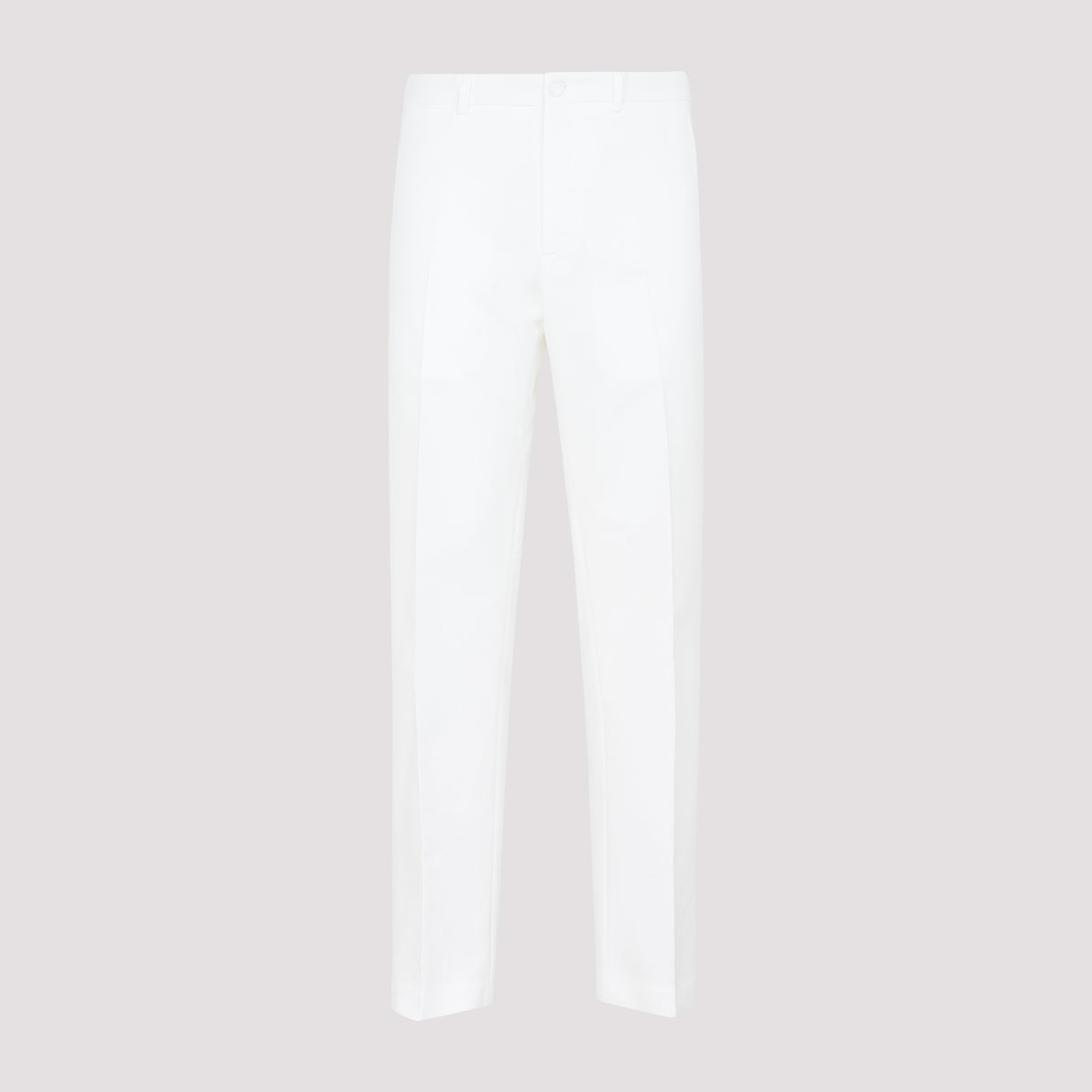 DIOR HOMME Stylish Men's White Cotton Pants for SS22