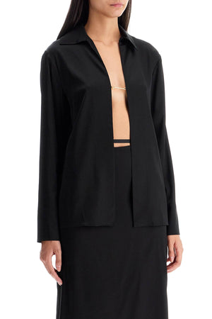 JACQUEMUS Brown Notte Shirt for Women - FW23 Collection