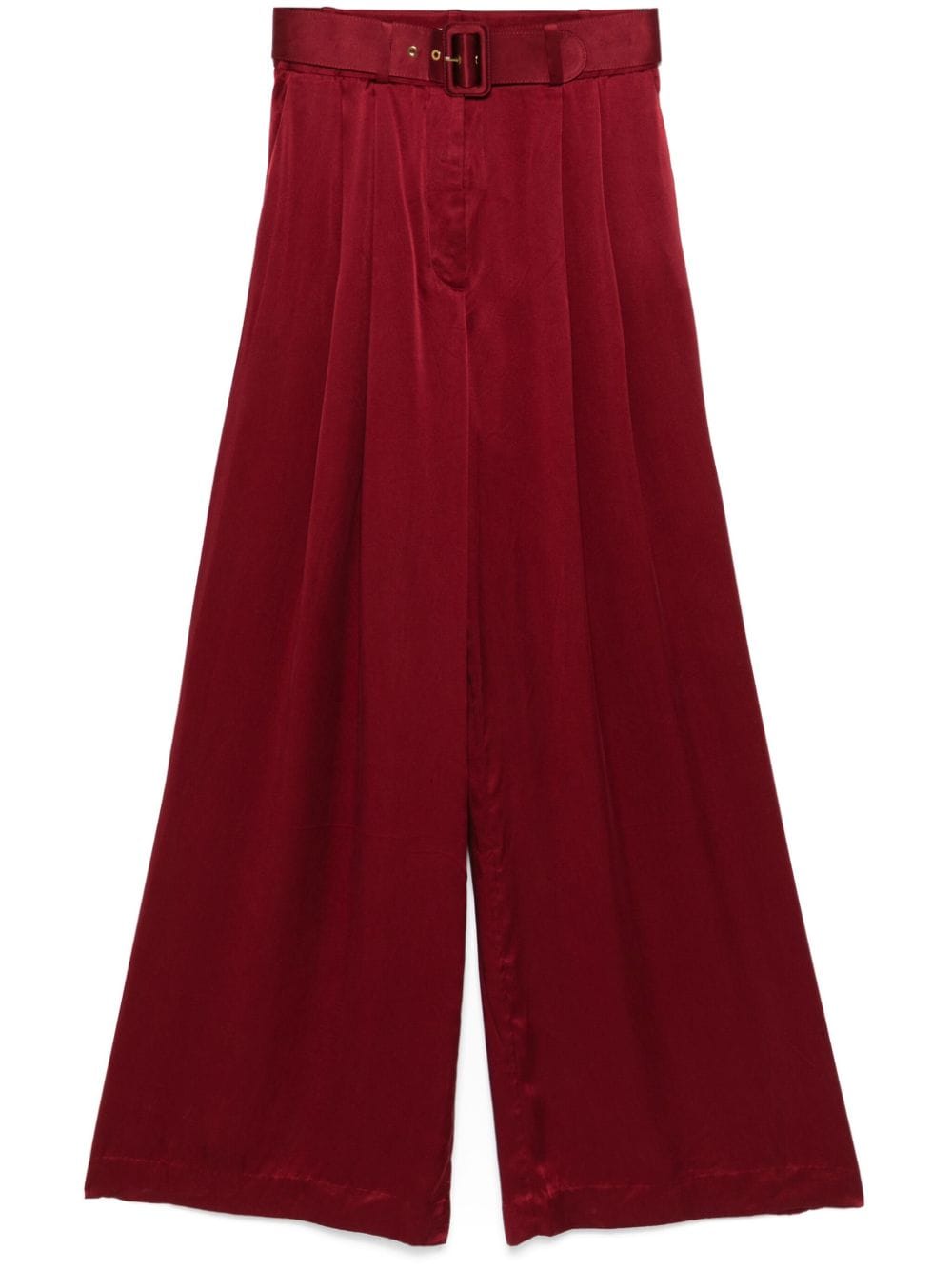 ZIMMERMANN Elegant Silk Satin Palazzo Pants - Size 0