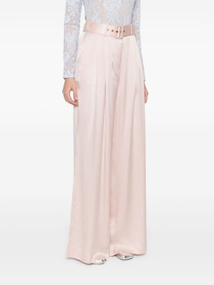 ZIMMERMANN Silk Palazzo Pants for Women - SS25 Collection