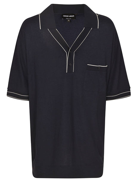 Giorgio Armani Classic Mini Cut T-Shirt for Men