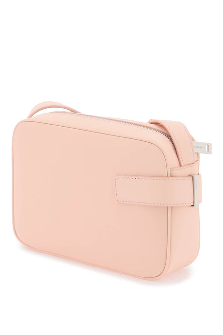 FERRAGAMO Smooth Leather Camera Handbag in Pink for Women - SS24