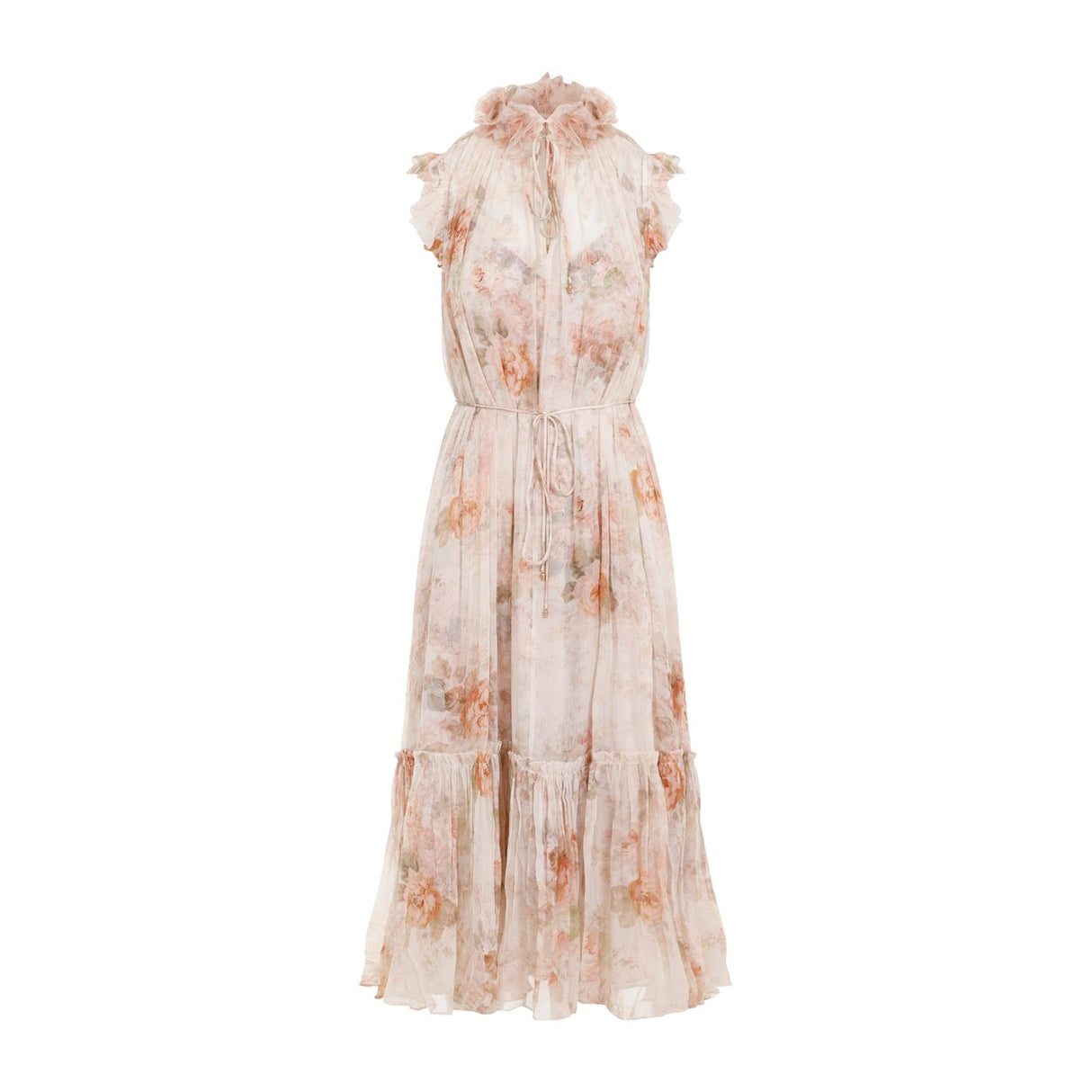 ZIMMERMANN Flutter Midi Dress - Women’s Fashion Essential