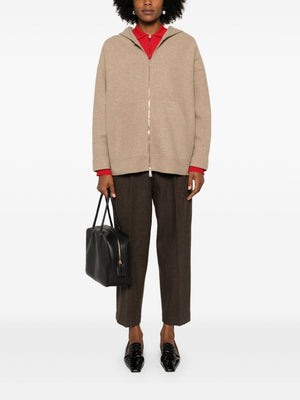 MAX MARA Women's Luxe Wool and Cashmere Hoodie - Fall/Winter 2024