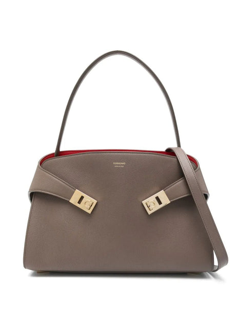 Ferragamo Mini Leather Handbag for Women - SS25 Collection