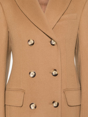 MAX MARA SPORTMAX Double-Breasted Wool Jacket for Women