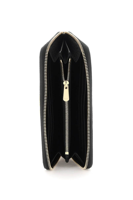 CHLOÉ Luxury Women's Black Gancini Hook Continental Wallet for SS24