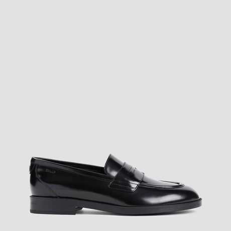 BALLY Brushed Leather Loafers