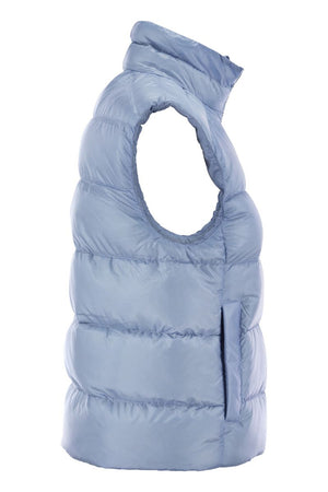 CANADA GOOSE Light Blue Padded Down Vest for Women - SS24 Collection