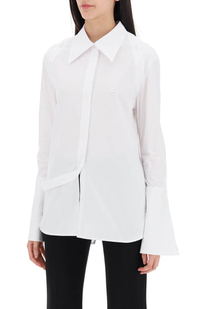 COURREGÈS Stylish 24SS White Shirts for Women