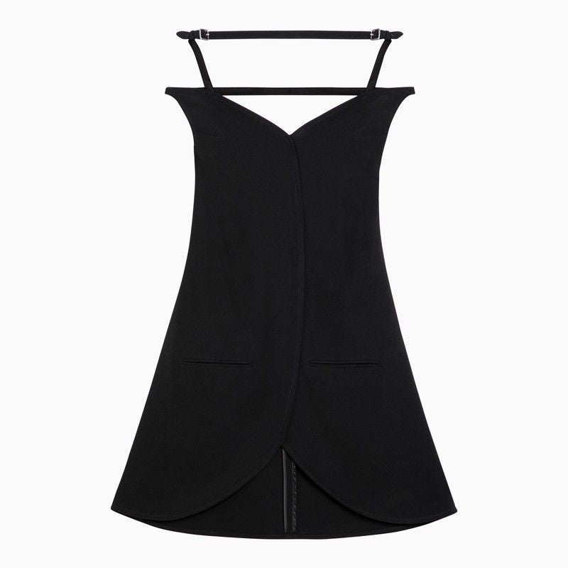 COURREGÈS Sleek and Sophisticated Black Mini Dress - SS24 Collection